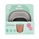 Beaba Stainless Steel Meal Set Terracotta in UAE - view 3