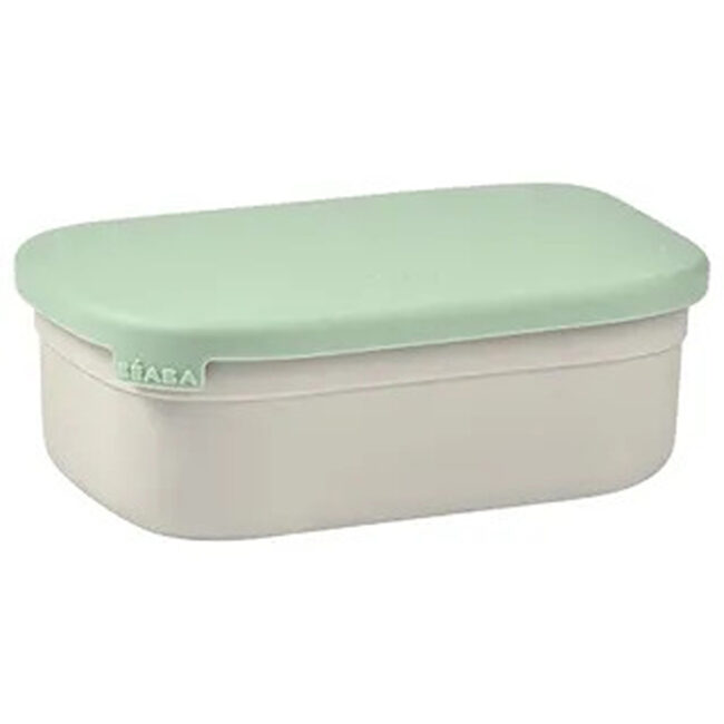 MR-914004-01 Beaba Stainless Steel Lunch Box Velvet Grey Sage Green in UAE - view 5