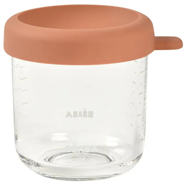 Beaba Conservation Jar Glass 150ml Terracota in UAE