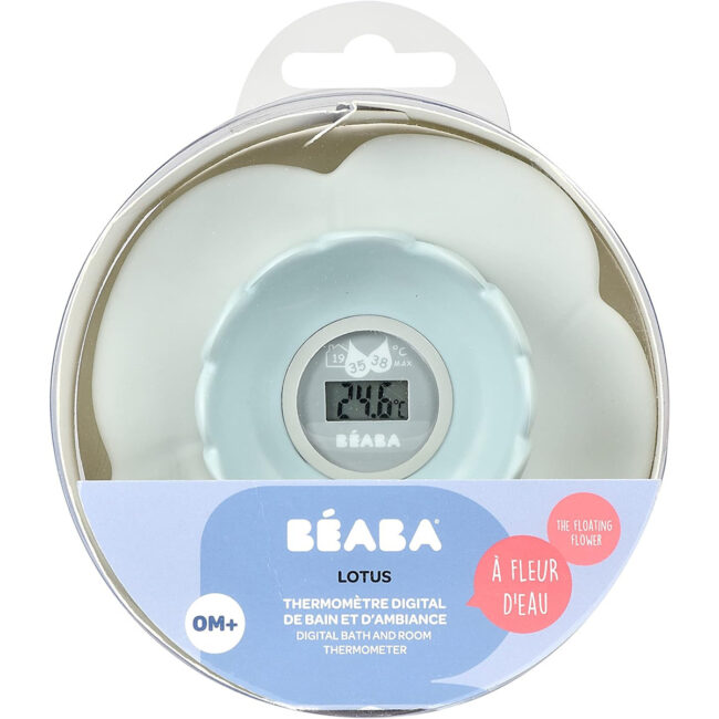 MR-920376-03 Beaba Lotus Multi Functional Bath Thermometer Green Blue in UAE - view 3