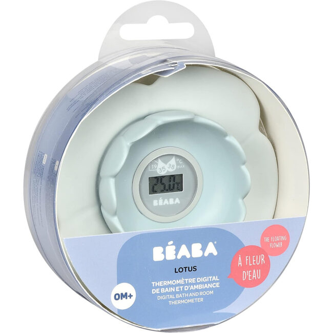 MR-920376-04 Beaba Lotus Multi Functional Bath Thermometer Green Blue in UAE - view 4
