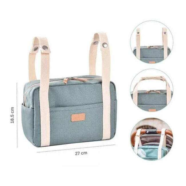 MR-940338-04 Beaba Stroller Organiser Mini Paris Pearl Grey in UAE - view 4