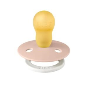 BIBS Colour Latex Size 1 Blush GLOW