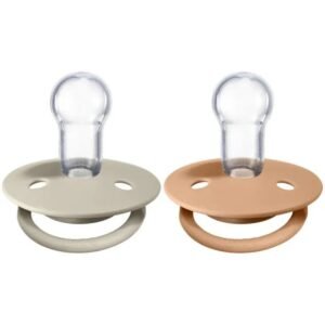 BIBS De Lux 2 PACK Silicone Onesize VanillaPeach