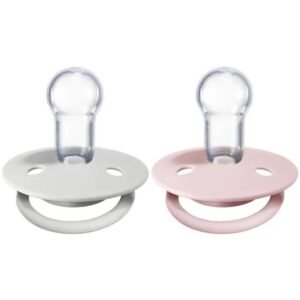 BIBS De Lux 2 PACK Silicone Onesize HazeBlossom