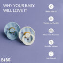 BIBS Pacifier Boheme 2 PACK Latex Size 1 VanillaCandy Apple in UAE - view 5