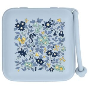 BIBS x Liberty Pacifier box Chamomile Lawn Baby Blue
