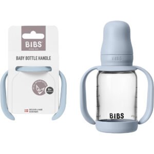 BIBS Baby Bottle Handle Baby Blue