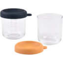 Beaba Set of 2x250ml Glass Conservative Jars NightBlue Honey in UAE - view 2