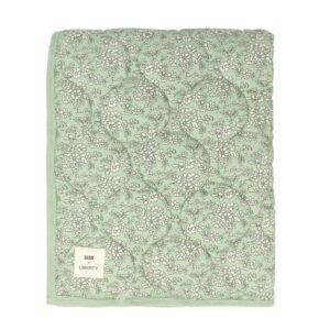 BIBS x Liberty Quilted Blanket Capel Sage