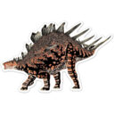 Avenir Scratch Stickers Dinosaur Multicolour Decorate and colour the 4 ferocious dinosaur stickers with scratch art For ages 3 years in UAE - view 3