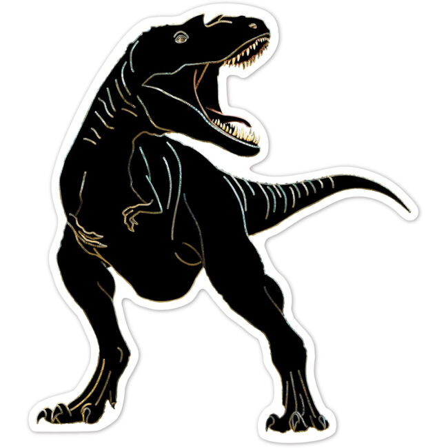 Avenir Scratch Stickers Dinosaur Multicolour Decorate and colour the 4 ferocious dinosaur stickers with scratch art For ages 3 years in UAE - view 4