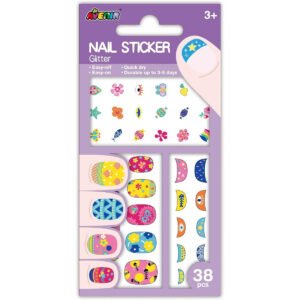 ase of Application and Removal The stickers are designed to be easily applied and removed making the process convenient for users Longevity A lasting effect of up to 5 days providing a relatively durable solution for those who want their nail designs to stay intact for an extended period Variety of Designs The set contains 38 stickers in various designs offering a wide range of options for users to choose from based on their preferences and style Inclusion of Nail and French Manicure Stickers The set includes both traditional nail stickers and French manicure stickers catering to different nail design preferences