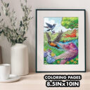 CRAYOLA 40Page Coloring Book Bird Watching in UAE - view 2