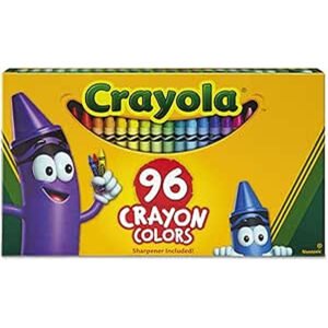 CRAYOLA Crayons 96 Count Multicolour 520096 kkk