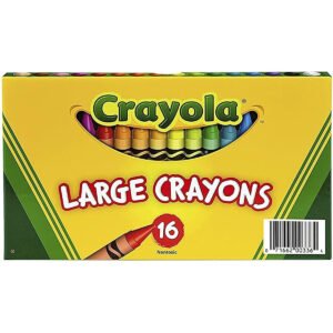 Crayola Binney Smith R Large Crayon Set LiftLid Box A