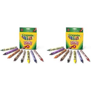 Crayola 8 Ct Jumbo Crayons Pack of 2
