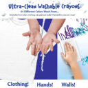 Crayola Ultra Clean Washable Large Crayons MultiColour Cy523281 in UAE - view 5