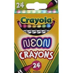 Crayola 24 ct Neon Crayons