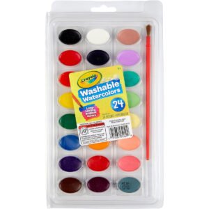 CRAYOLA 530524e000 Washable Paint Palette 24 colours craft kit