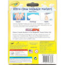 Crayola UltraClean Washable Markers Broad Line 8 Count Classic Colors Pack of 1 in UAE - view 2