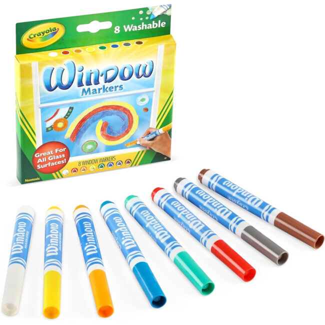 Crayola MRKR WSH WINDOW FX 8CT 24 in UAE - view 2