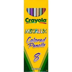 Crayola Metallic Fx Colored Pencils 8 Pencils