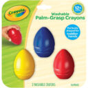 Crayola My First Palm Grip Crayons 3Ct Coloring For Toddlers in UAE