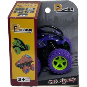DPower Friction Inertia OffRoad Car Purple Roll Over Stunt Car No Batteries Perfect Kids Gift 3