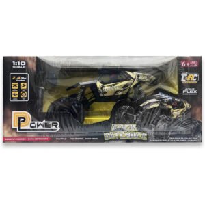 DPower 110 RC 24G Racing Crawler Remote Control Rock Four Wheel Drive Rock Climber HighSpeed Monster Racing Car Gold 6up