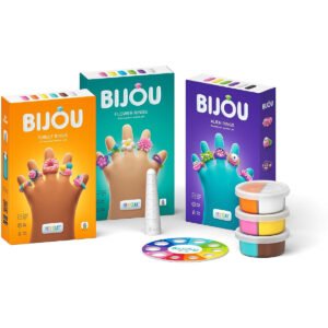 Hey Clay ALIEN RINGS Colourful modelling airdry clay 3 cans with fun interactive app for kids 3 years