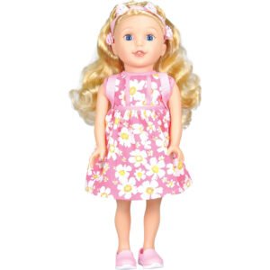 Lotus Bumbleberry Girls Kids Brinley Girl Doll Blonde 15
