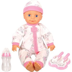 Lotus 18 inch Softbodied Baby Doll Hispanic No Hair