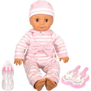 Lotus 18 inch Softbodied Baby Doll Hispanic No Hair