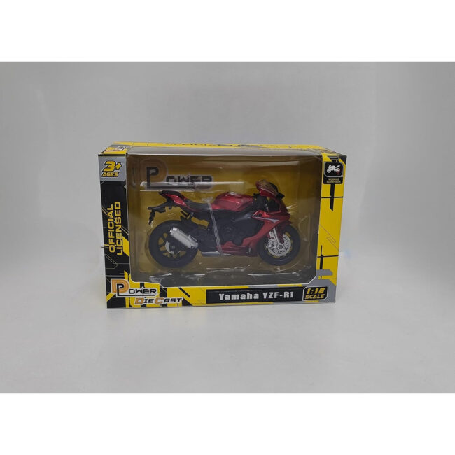 PLS-MSZ67705-02 Dpower YAMAHA YZFR1 Red DieCast Replica Ultimate Collectors Item Limited Edition Size 118 For Kids 3 in UAE - view 2