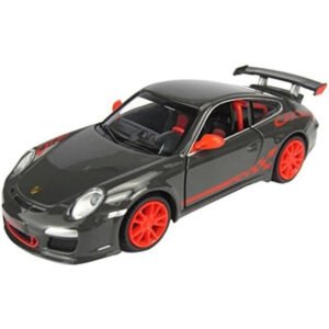 Dpower Porsche 911 GT3 RS Dark Grey DieCast Replica Ultimate Collectors Item American Muscle Cars Toy Vehicles Metal Toy Car Model Pull Back Collection Size 132 For Kids 3