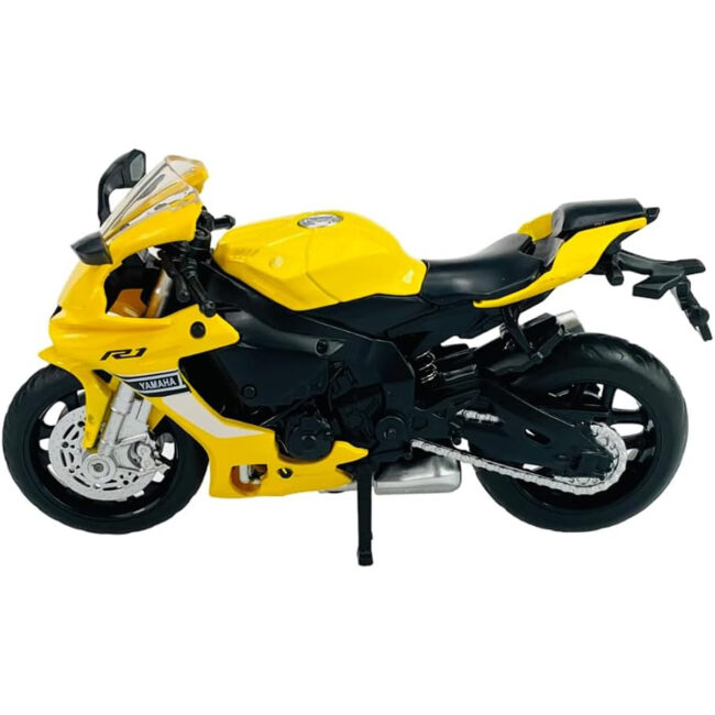 PLS-MSZ68491A-03 Dpower YAMAHA YZFR1 Yellow DieCast Replica Ultimate Collectors Item Limited Edition Size 112 For Kids 3 in UAE - view 3
