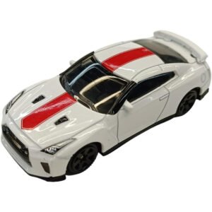 Dpower Nissan GTR White DieCast Replica Ultimate Collectors Item Race Cars Toy Vehicles Metal Toy Car Model Pull Back Collection Size 164 For Kids 3