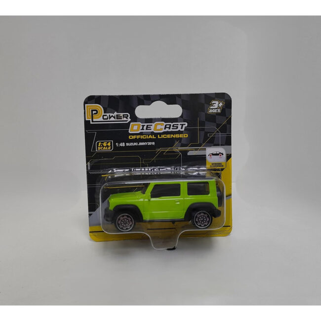 Dpower Suzuki Jimny Green DieCast Replica Ultimate Collectors Item SUV Cars Toy Vehicles Metal Toy Car Model Pull Back Collection Size 148 For Kids 3 in UAE - view 2