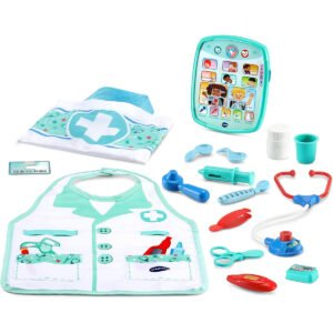 VTech Smart Medical Kit Doctors Role Play Kit Toy for Kids Suitable for Boys Girls 2 3 4 5 Years
