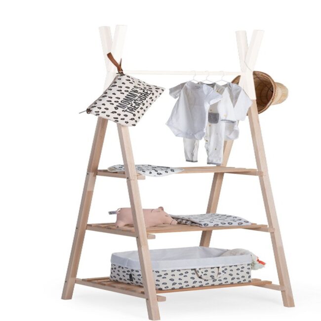 Childhome Wall Shelf Tipi Natural White in UAE - view 4