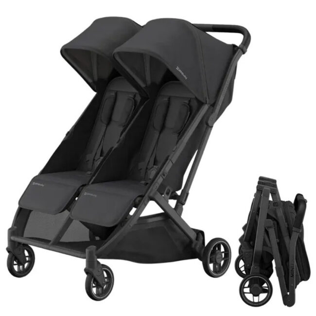 Uppababy Minu Duo Double Stroller Jake Charcoal in UAE