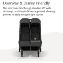 Uppababy Minu Duo Double Stroller Jake Charcoal in UAE - view 2