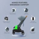 Uppababy Minu V3 Stroller Dillan Stone Blue in UAE - view 2