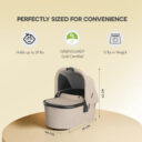 Uppababy Bassinet V3 Oat Melange in UAE - view 5