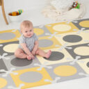 SkipHop Playspot Floor Tiles Gold amp Grey in UAE - view 5