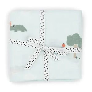 Done By Deer Swaddle Playground Blue