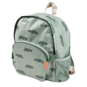 Done By Deer Kids Backpack Croco Green
