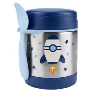 SkipHop Spark Style Food Jar Rocket