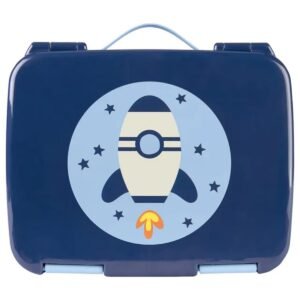 Skiphop 24 Compartments Spark Style Bento Box Rocket